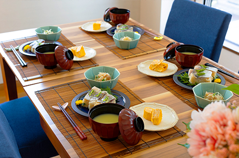 和食上級（鯵の押し寿司）
